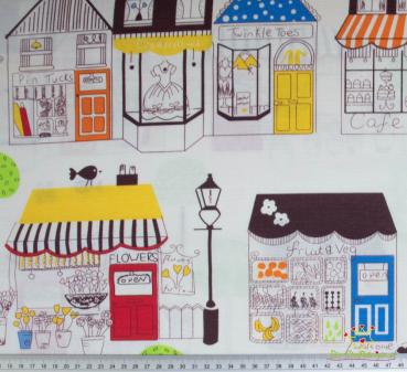 Preview: Canvas bedruckt Shoppingmeile